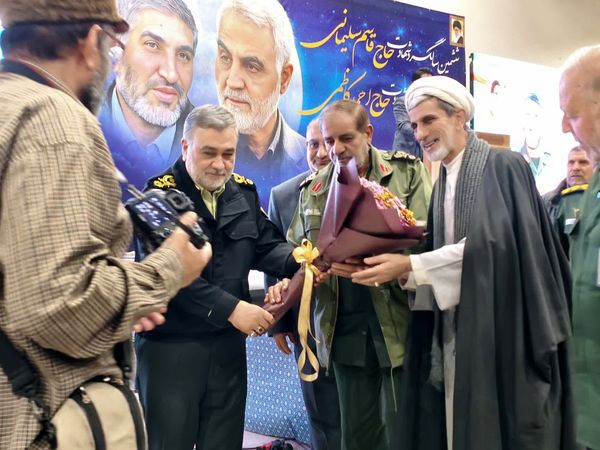 برگزاری ششمین سالگرد شهادت حاج قاسم سلیمانی در گلستان شهدای اصفهان