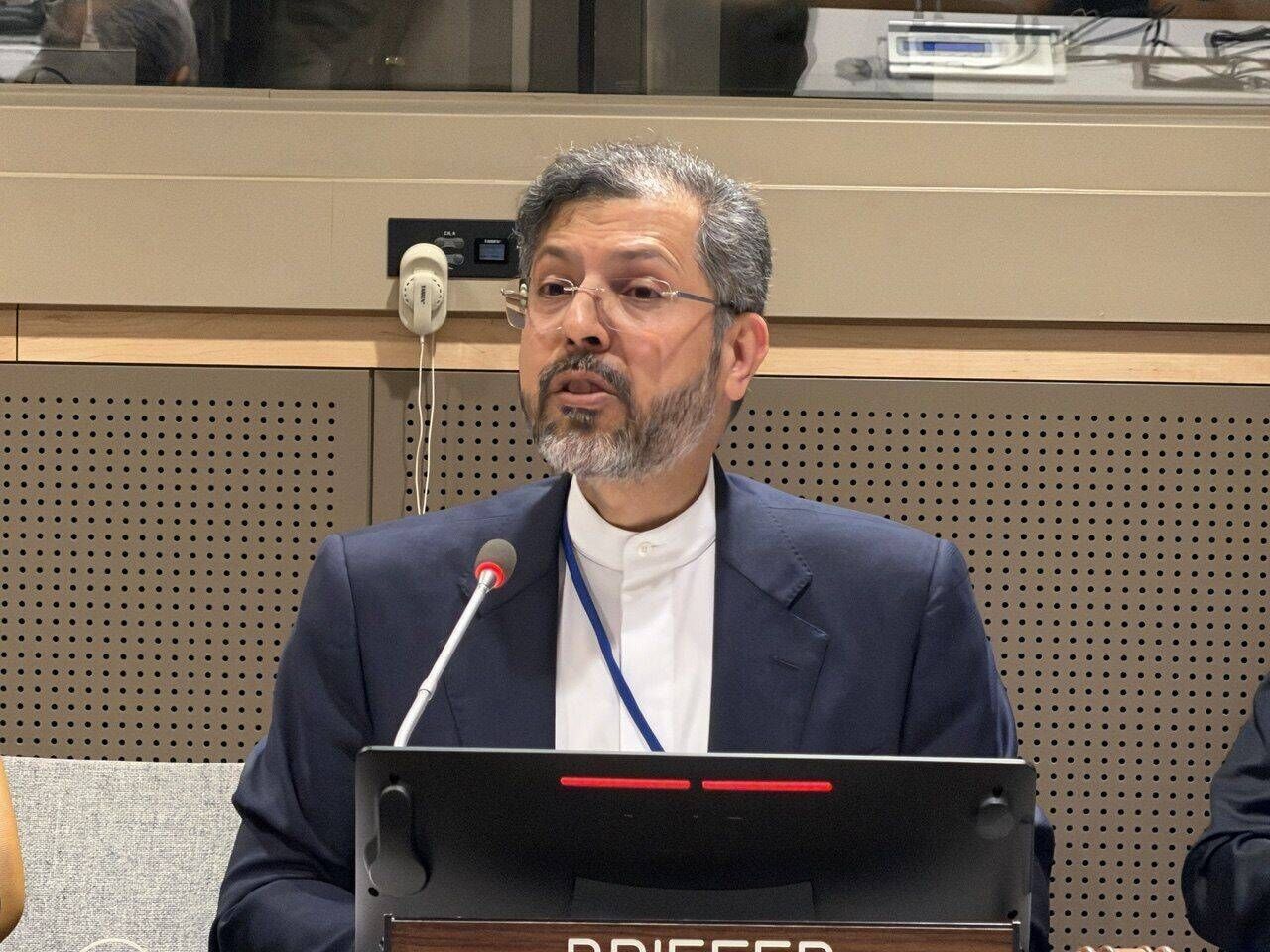 خطیب‌زاده: پیشنهاد‌های ایران به طرف مقابل منصفانه و عملیاتی هستند