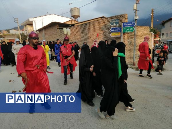 اجرای نمایش آیینی در روستای مهدیرجه گلوگاه 