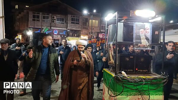 اجتماع مردم کومله به مناسبت شهادت رهبر انقلاب