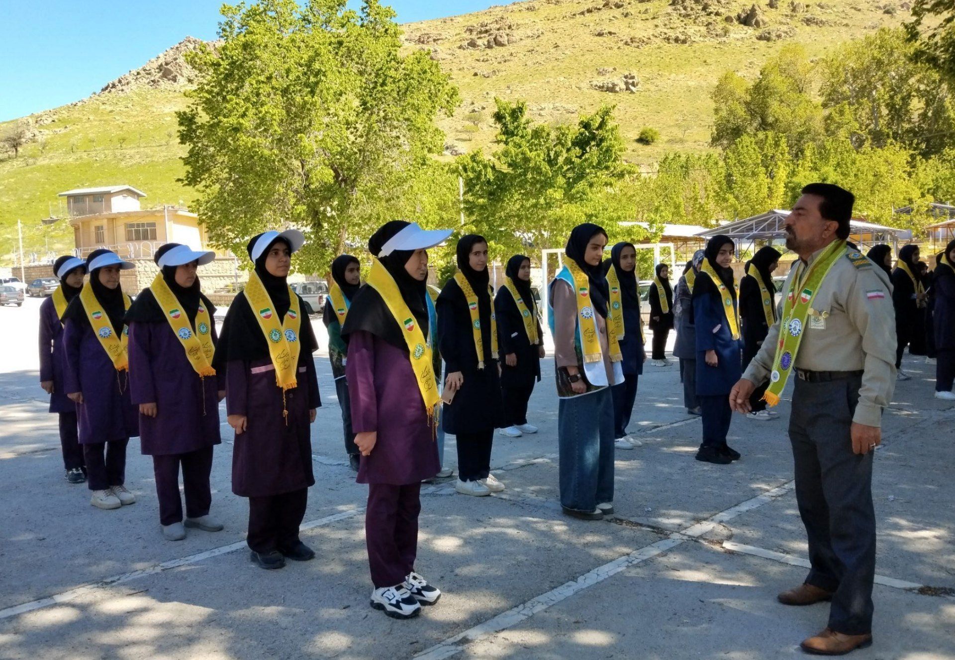 پیش اردوی پیشتازان در استان چهارمحال‌وبختیاری