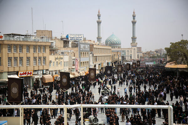 عزاداری اربعین سیدالشهدا(ع) در حرم حضرت معصومه(س)