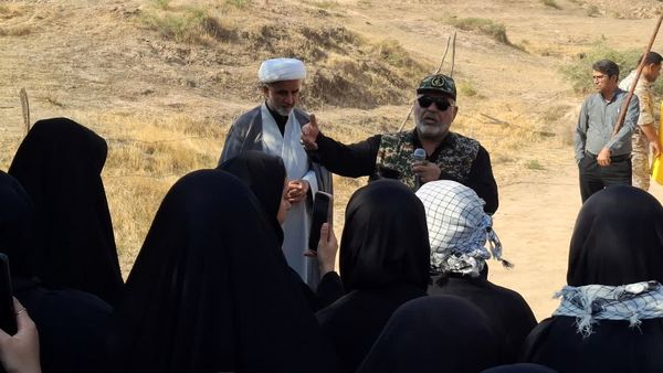 حس و حال دختران دانش‌آموز قم در اردوی راهیان نور