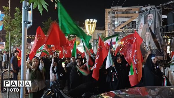 نود شب استقامت و پایداری مردم رجایی شهر کرج