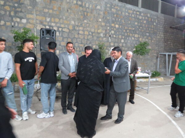 جشن عید غدیر در هنرستان خیر ساز نور هل اتی شهر حصار گرمخان