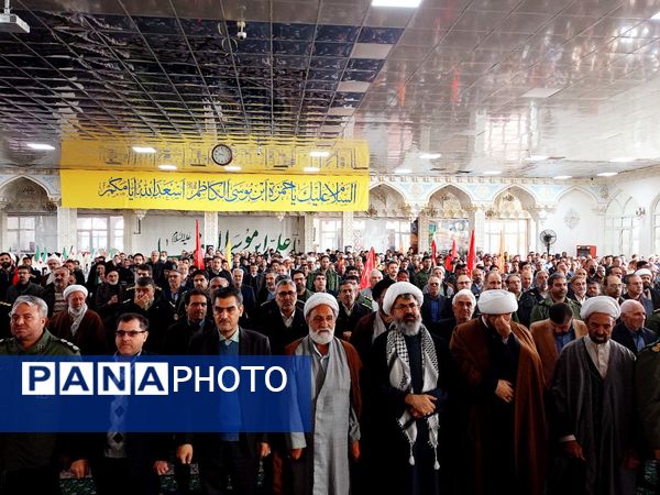 مراسم بزرگداشت یوم‌الله ۹ دی در کاشمر