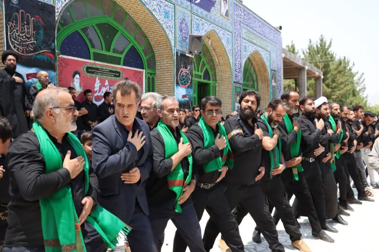 مراسم عاشورای حسینی در شهرستان کوهبنان
