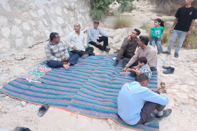 عطر خرما با جشن میلاد پیامبر (ص) در روستای بناب