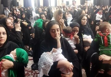 همایش شیرخوارگان حسینی در آبادان
