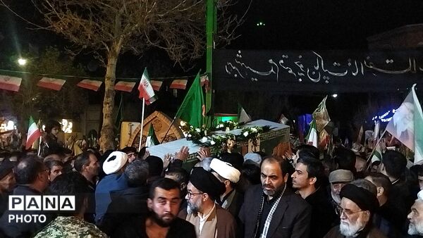 شهدای حادثه شهرک صنعتی خیام  در نیشابور تشییع شدند-۱