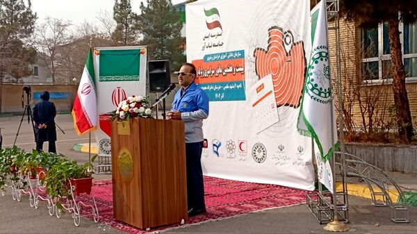 مانور زلزله استانی در هنرستان دخترانه محمودیه ناحیه ۶(2)