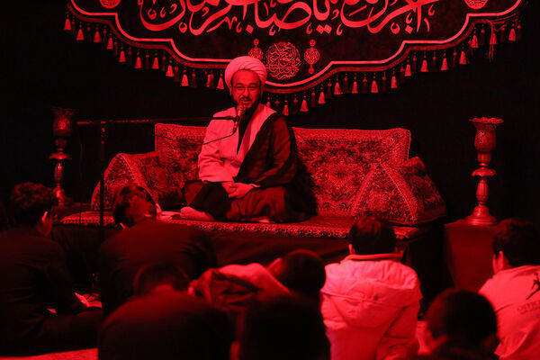 عزاداری نوجوانان فاطمی در سالروز شهادت امام موسی کاظم(ع)