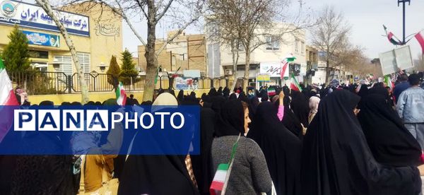  راهپیمایی بیست و دو بهمن در کاشمر