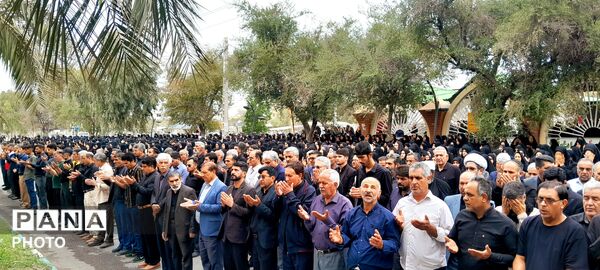 تشییع پیکر مطهر شهیده فاطمه طاهری فرد 