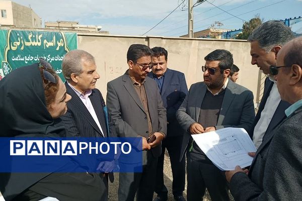 آیین کلنگ‌زنی پروژه‌های حوزه بهداشت و درمان شهرستان ری