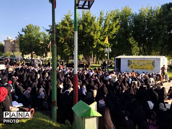 دعای پر فیض عرفه و مناجات عاشقانه امام حسین«؏» در آستان مقدس حضرت حقوق نبی«؏»