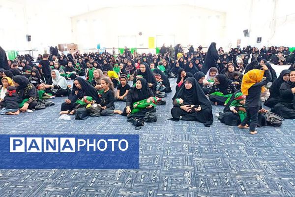 سوگواره شیرخوارگان حسینی در شهرستان باشت