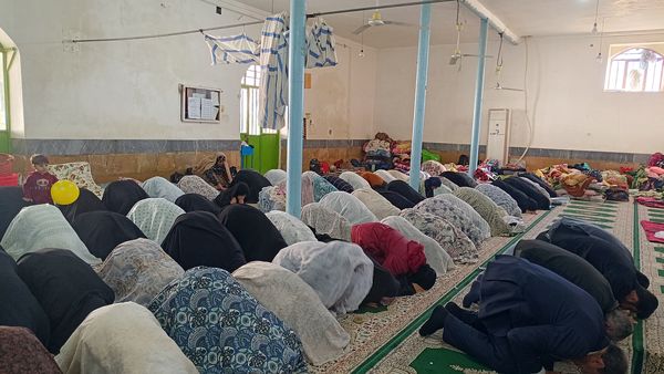 اعتکاف دانش آموزی در شهرستان دیشموک