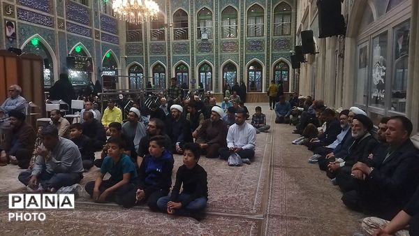 مراسم شهادت  جواد الائمه به همراه اجتماع فرهنگیان در تکیه ابوالفضلی نیشابور 