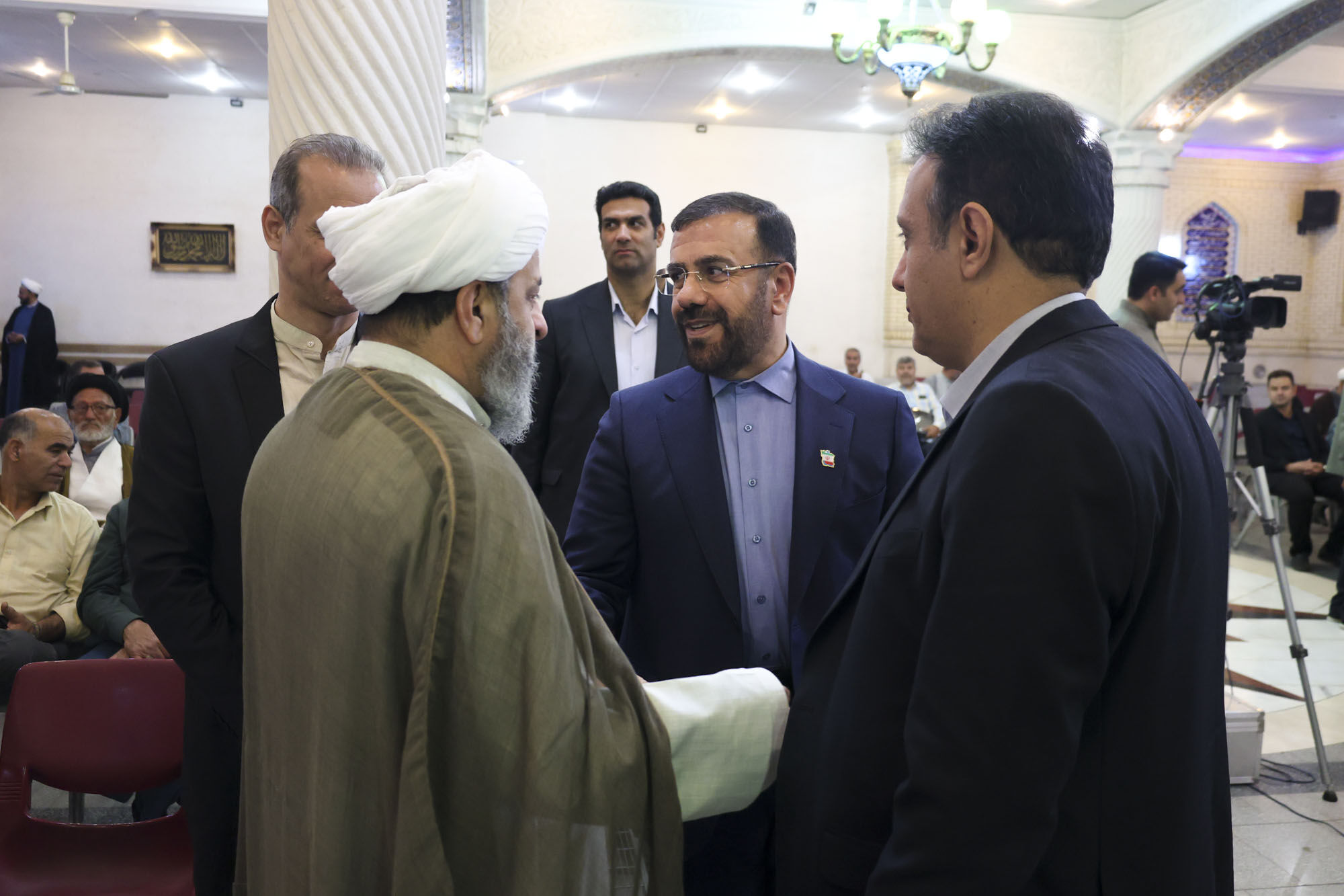 آیین بزرگداشت آیت‌الله ملک‌حسینی با حضور استاندار فارس