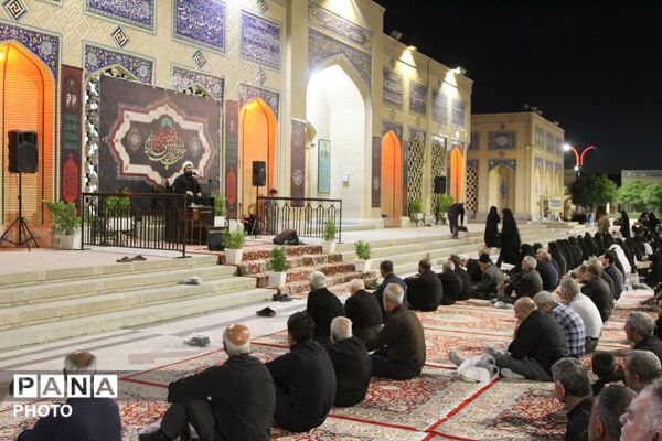 هفتمین شب از عزاداری ماه محرم در زیارتگاه شهید مدرس 
