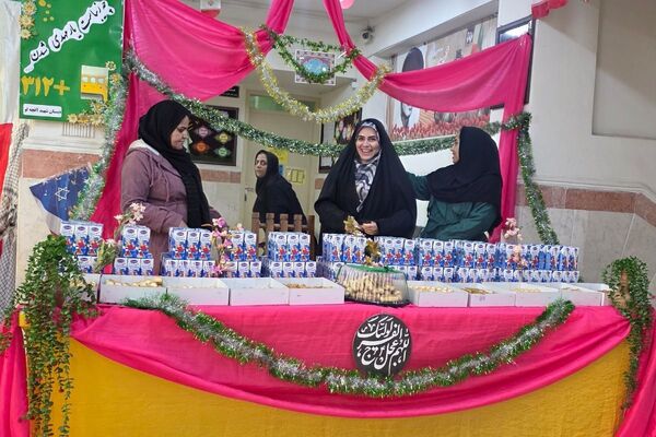 جشن نیمه شعبان در دبستان شهید آقچه‌‍‌لو رباط‌کریم