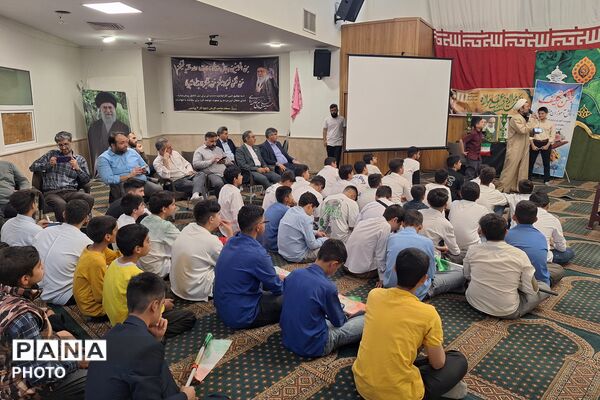 جشن بندگی دانش‌آموزان مدارس منطقه پردیس