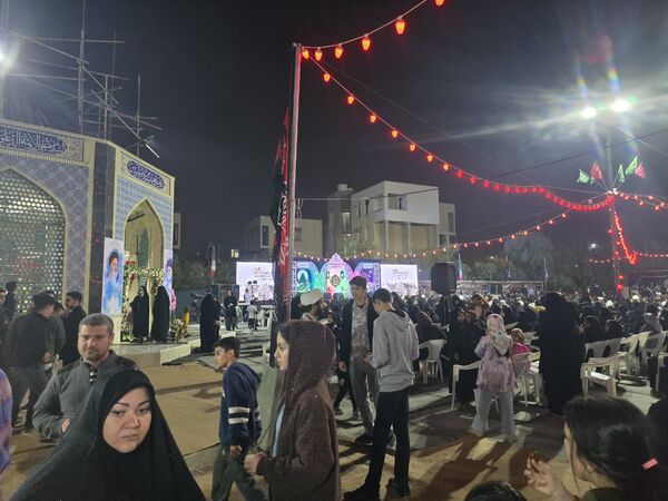 اولین سالروز تدفین شهید گمنام در شهرک شهید تندگویان شهرستان جم