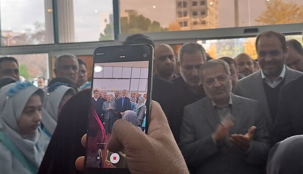 آیین نکوداشت خیر مدرسه ساز عبدالرضا وکیلی با حضور وزیر آموزش و پرورش در نیشابور 