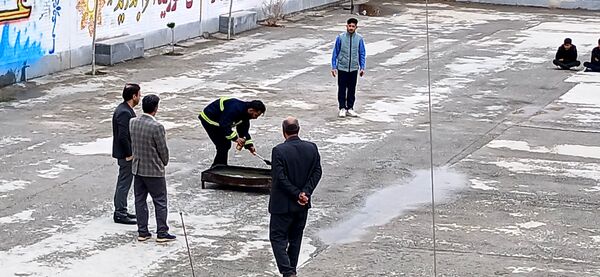 آموزش اطفا حریق در کاشمر