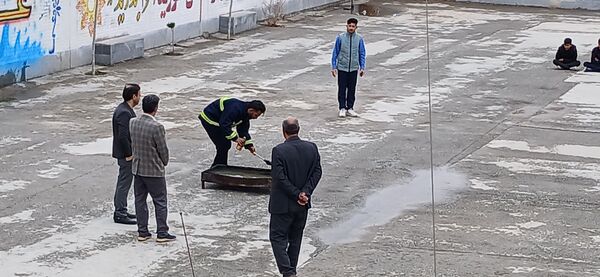 آموزش اطفا حریق در کاشمر