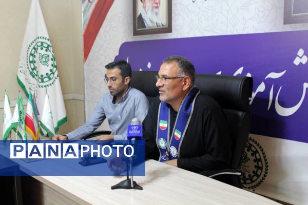 دیدار صمیمانه معاون پرورشی و فرهنگی آموزش‌وپرورش خوزستان با خبرنگاران پانا