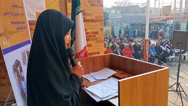 افتتاحیه طرح ملی دادرس و اجرای نمادین مانور سراسری زلزله