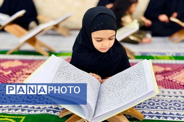 ترتیل خوانی قرآن کریم در شبانکاره