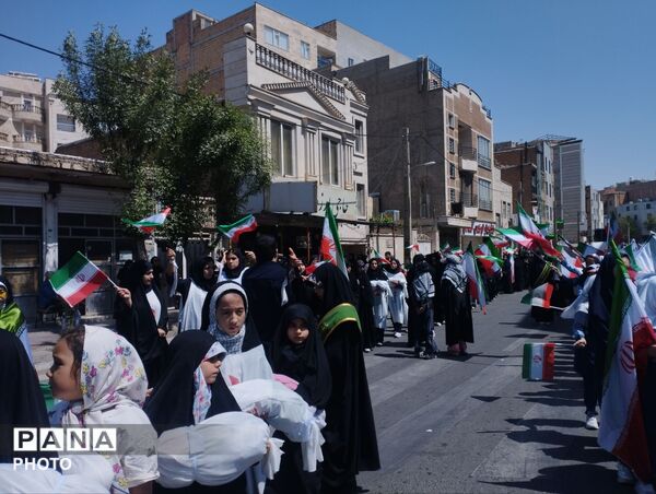 رزمایش دختران جان فدای پاکدشتی 