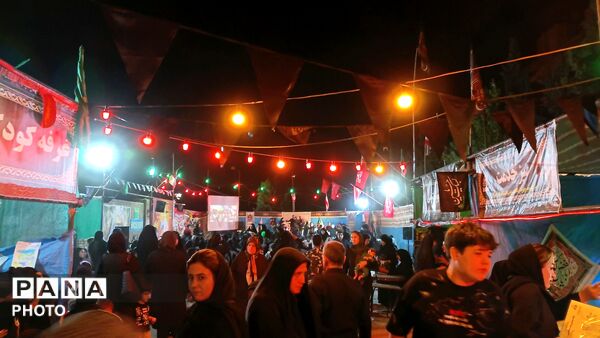  شبی متفاوت در موکب ریحانه النبی(س)