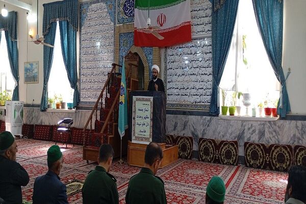 اقامه نماز جمعه همزمان با وفات حضرت معصومه (س) در مسجد جامع شهر بار نیشابور