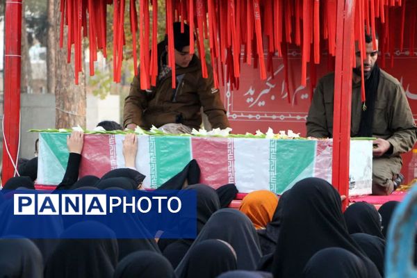 امروز شهرستان برخوار میزبان شهدای گمنام بود