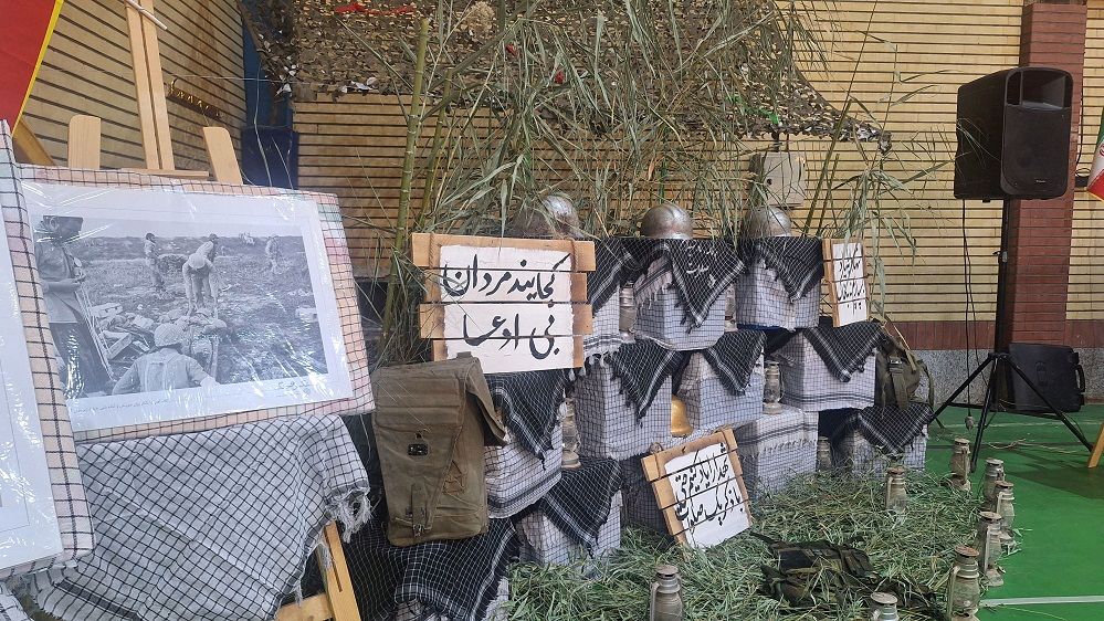 آیین نواختن زنگ ملی مهر ایثار و مقاومت در مدارس استان البرز