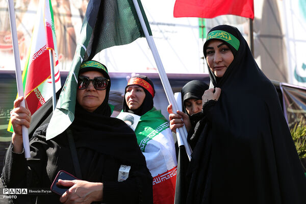 چهلمین روز شهادت رهبر شهید انقلاب اسلامی - تهران