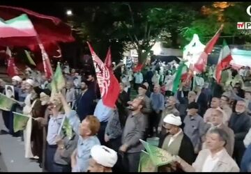 شبِ روشنِ بیجار؛ میعاد مردم با یاد شهدا