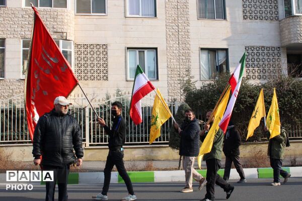 اجتماع خونخواهان و منتقمین شهادت حضرت آیت الله الامام شهید سید علی خامنه ای در پردیس