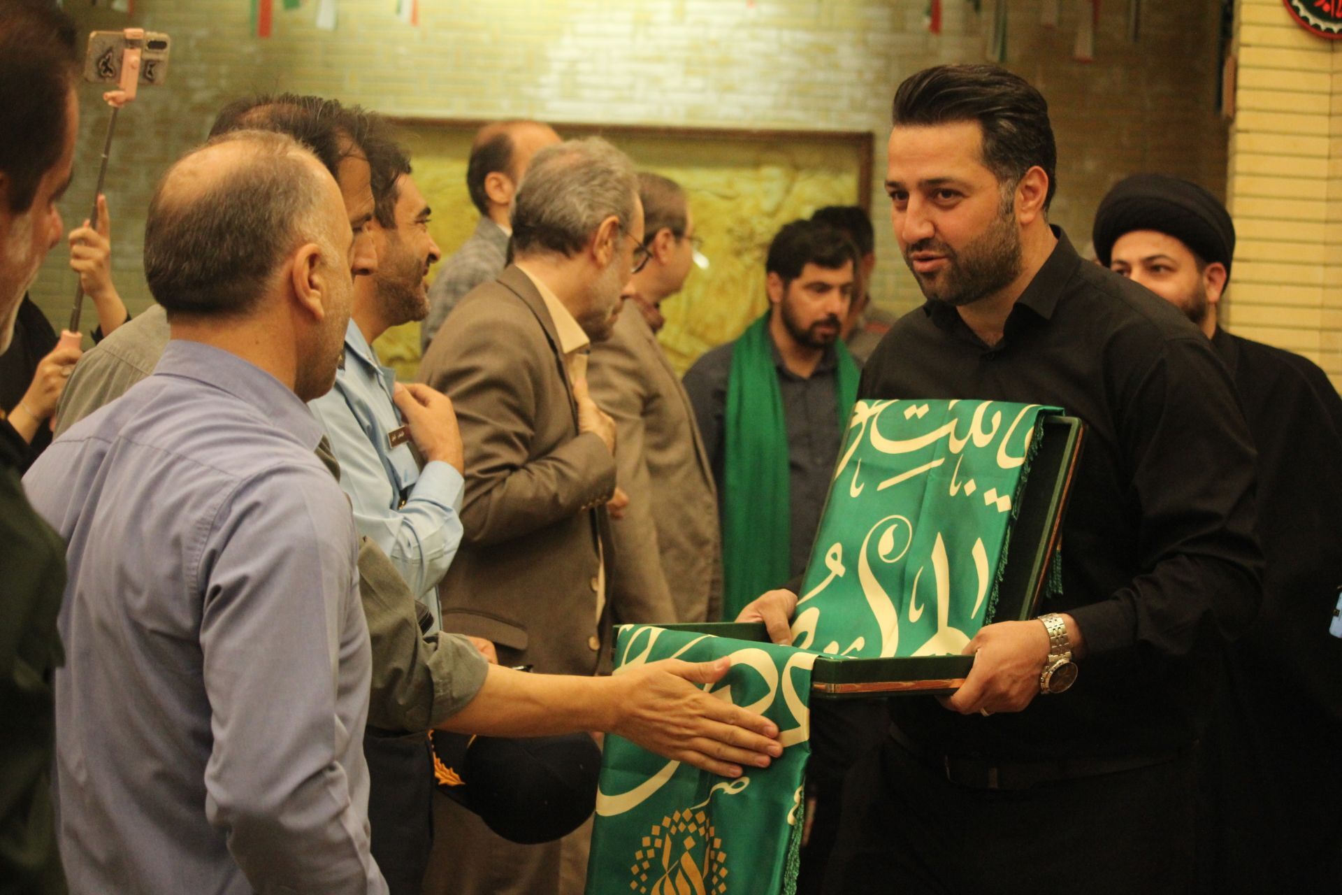 حضور خادمان حرم حضرت معصومه(س) در جمع کارکنان دادگستری همدان