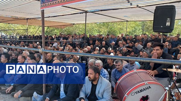 مراسم تعزیه‌خوانی شهادت امام رضا(ع) شهرستان میان جلگه نیشابور 