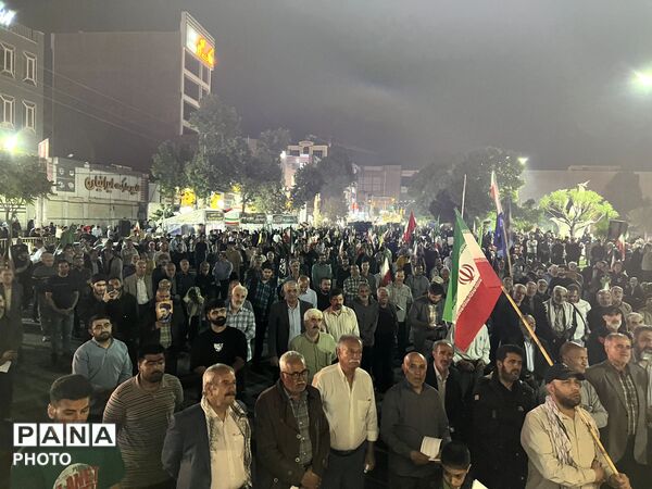 تجمع و راهپیمایی پرشور مردم ساوجبلاغ 