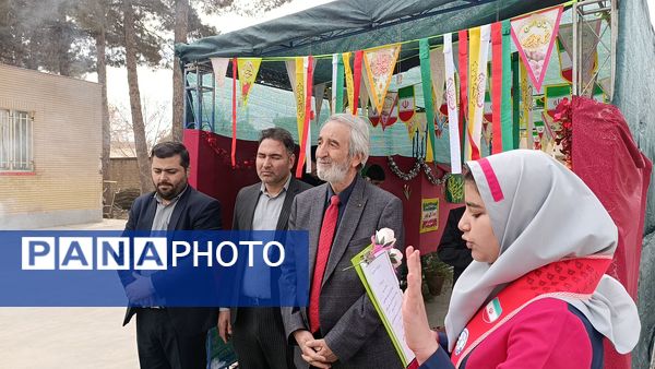 افتتاحیه آموزشگاه ۱۲ کلاسه‌ یاسمن خاکباز ۲ شهرستان نیشابور