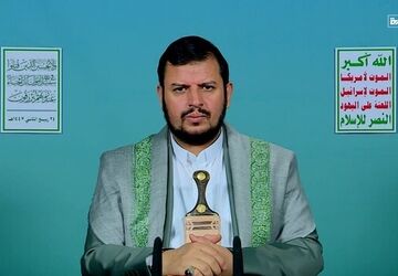 واکنش رهبر انصارالله علیه جنایات آمریکا