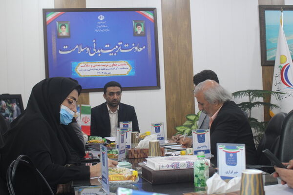 نشست خبری معاون تربیت‌بدنی و سلامت آموزش و پرورش استان بوشهر