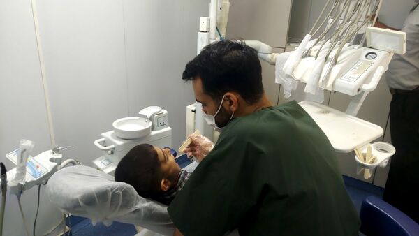 ارائه خدمات دندانپزشکی رایگان برای دانش‌آموزان مناطق کم برخوردار محمدشهر و ماهدشت کرج