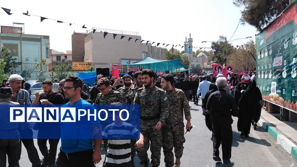 پیاده‌روی جاماندگان اربعین دراستان البرز 